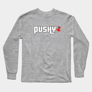 Pushy the Pushpin Video Game Long Sleeve T-Shirt